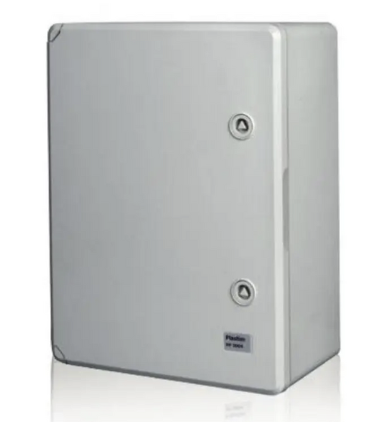 Rozvaděč plastový šedé dveře 400x500x175mm IP65 PP3003 (p-box 4050-1)