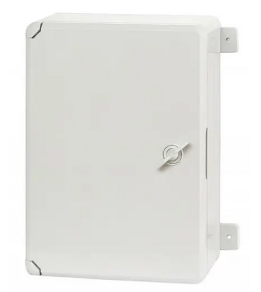 Enclosure plastic gray door 200x300x130mm IP65 PP3001 (P-BOX 2030)