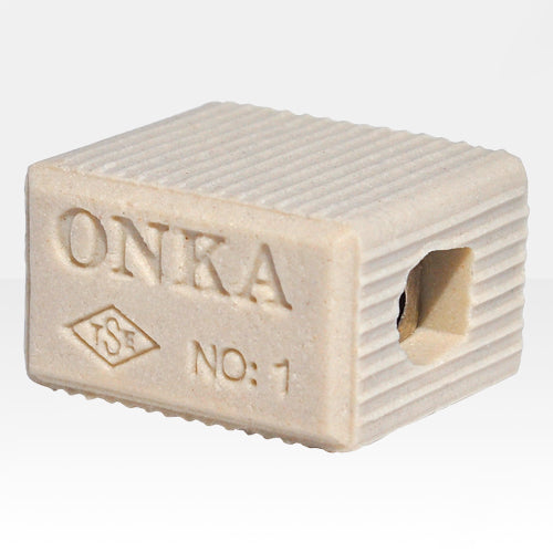 ONKA 0.75-1.5mm2  1POLE  Steatit / Keramická / Porcelánová přípojka - PORCELAIN TERMINAL BLOCK, 1070008