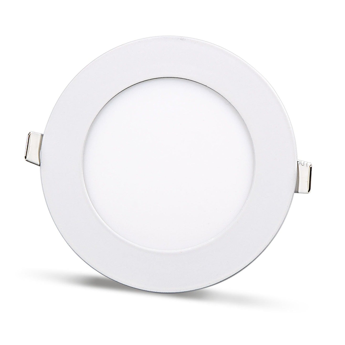 2 pcs - round LED panel 6W / 540Lm white circular recessed (power supply included in the set) 4000K YL10-0607
