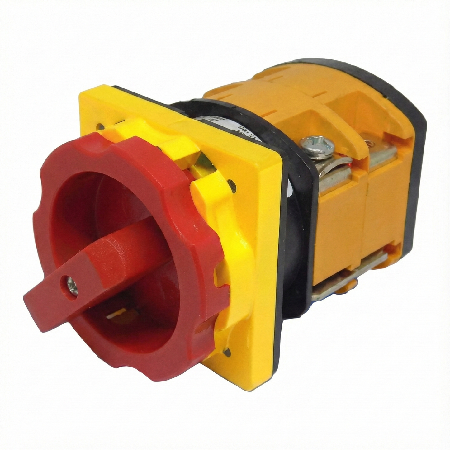 Main switch with metal shaft, lockable manual gate drive