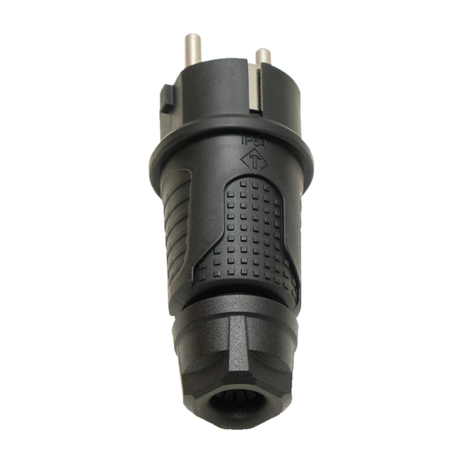 UniSchuko rubber plug (double earthing) 16A 230V IP54