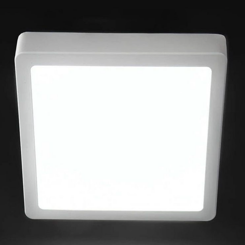 NOAS ceiling light, surface-mounted LED panel 18W / 1620Lm cool white / 6500K ceiling square, YL15-1800