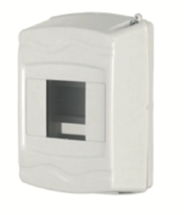 ARS cutie de perete / tablou de distribuție pentru montare pe perete pentru 3-4 siguranțe, 341211