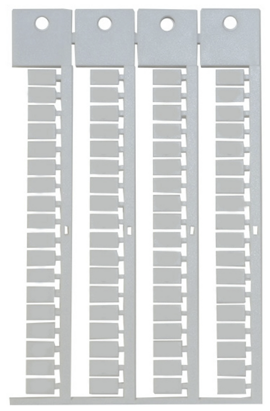 OD10-6P Label for marking terminals (without printing), for all terminal blocks, 1060194, Onka