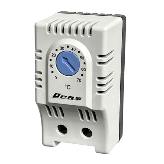 Thermostat de refroidissement bimétallique NO commutation, plage 0-60°C - interrupteurs de température