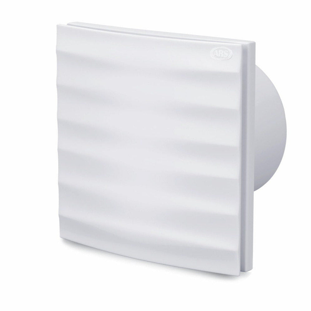 Alize ARS - white wall-mounted axial bathroom / WC fan white with grille silent 150mm, 280 m3/h, 348564