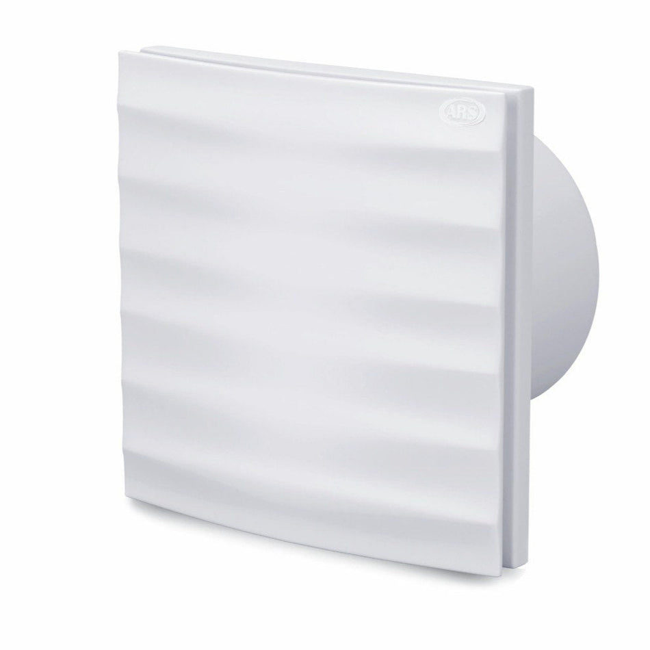 Alize ARS - white wall-mounted axial bathroom / WC fan white with grille silent 120mm, 180 m3/h, 348563