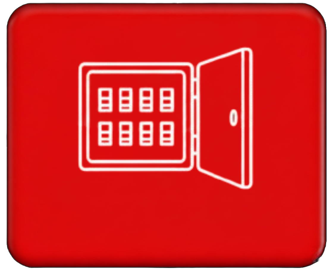 Prázdné plastové rozvaděče