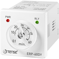 Zpožďovací  časové relé 230 V/AC (ON DELAY)48 x 48mm - 3 / 12 / 30 / 60 sec/min