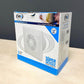 ARS - white wall-mounted axial bathroom / WC fan white with grille silent 120mm, 180 m3/h, 340042