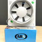 ARS - white wall-mounted axial bathroom / WC fan white with grille silent 150mm, 280 m3/h, 340043