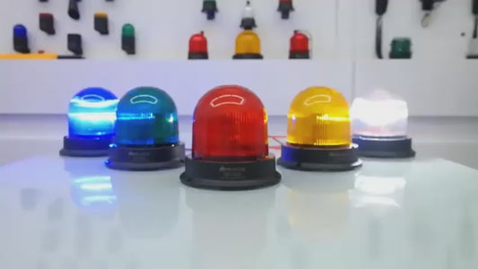 Balise de signalisation avec buzzer, ø125mm, 85-250 V AC/DC