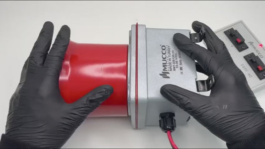 ES120 Klaxon lourd, en métal coulé, 7 tons, 85-250 V AC/DC