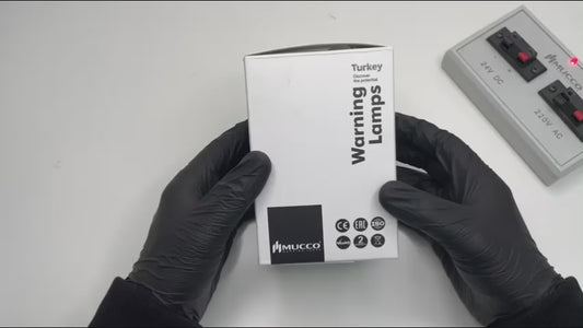 SNT-MS725, SNT-MS715 signální maják s bzučákem, ø70mm, připojovací matice